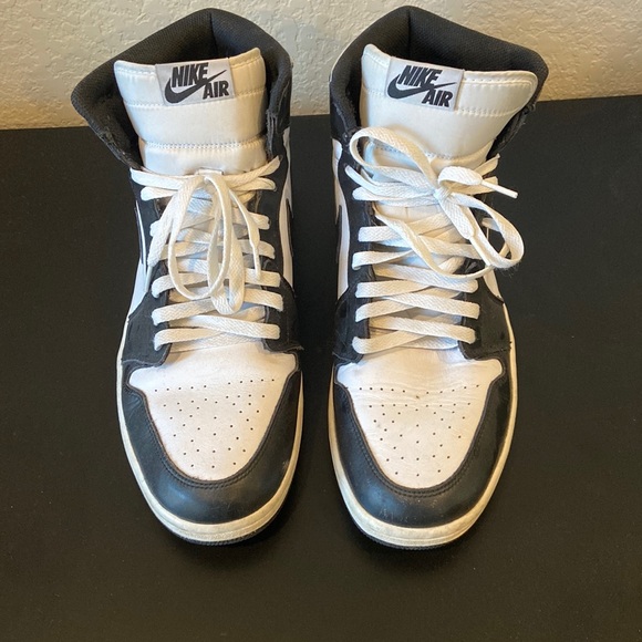 Black & White Jordan retro 1 - Picture 1 of 7